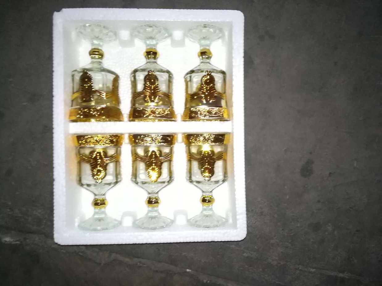 TC5190-6G,glass goblet,玻璃杯