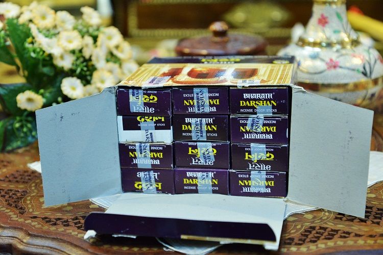 印度进口Darshan衣橱香/柱香大包装 一大盒含12小盒 现货可批详情6