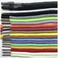 厂家直销优质6mm彩色棉绳裤腰绳金属头裤绳服装抽绳运动卫衣帽绳白底实物图