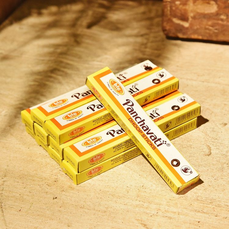 Indian imported Darshan wardrobe/Mini auspicious incense stick, long-lasting and refreshing for home use, 12 small boxes included detail image 2