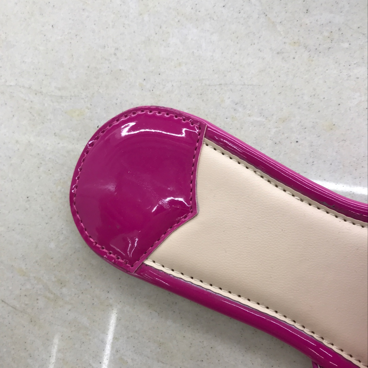 PVC slippers from another angle show