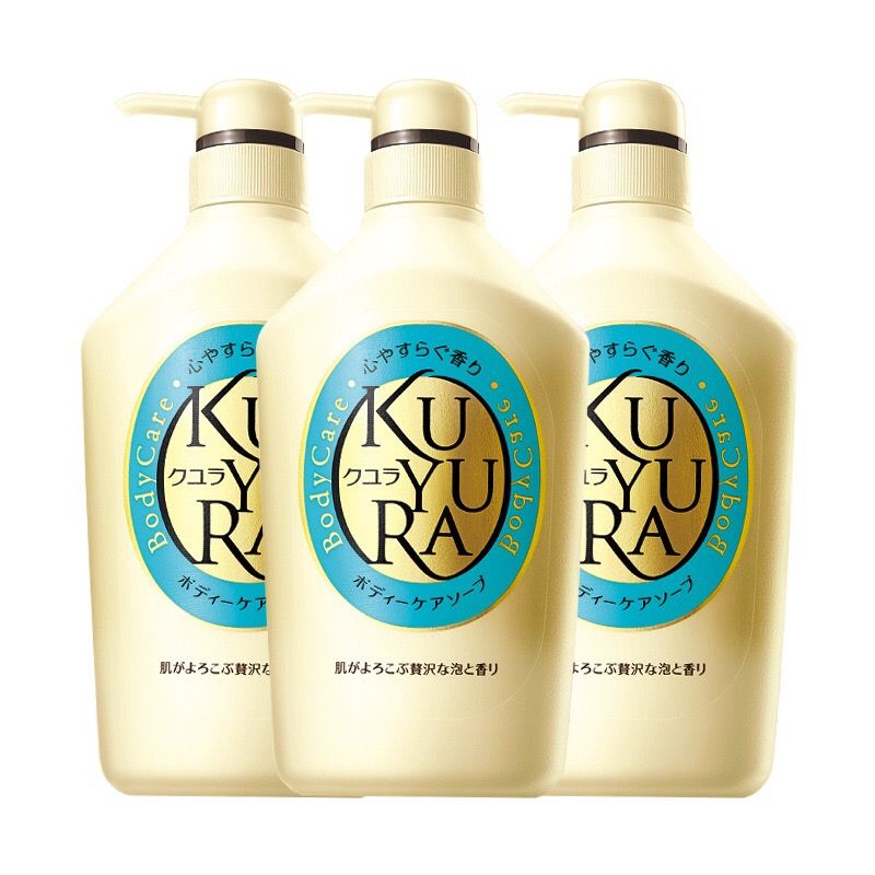 资生堂可悠然美肌沐浴露(恬静清香)550ml