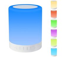 Night Light with Dimmable ww Light with Bluetooth Speaker