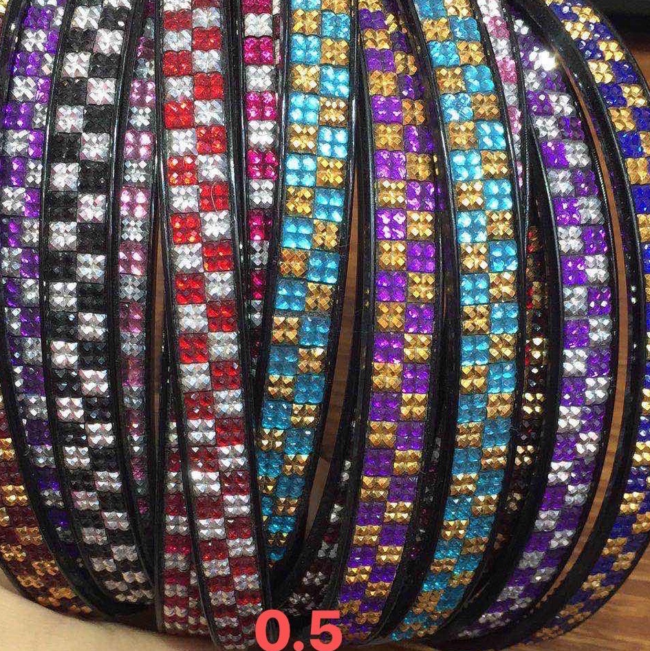 International Trade City good again to jewelry 3569 booth 1.2 square drill buckle Korean version hair accessories style novel pressure hair does not fall broken hair grotto thumbnail