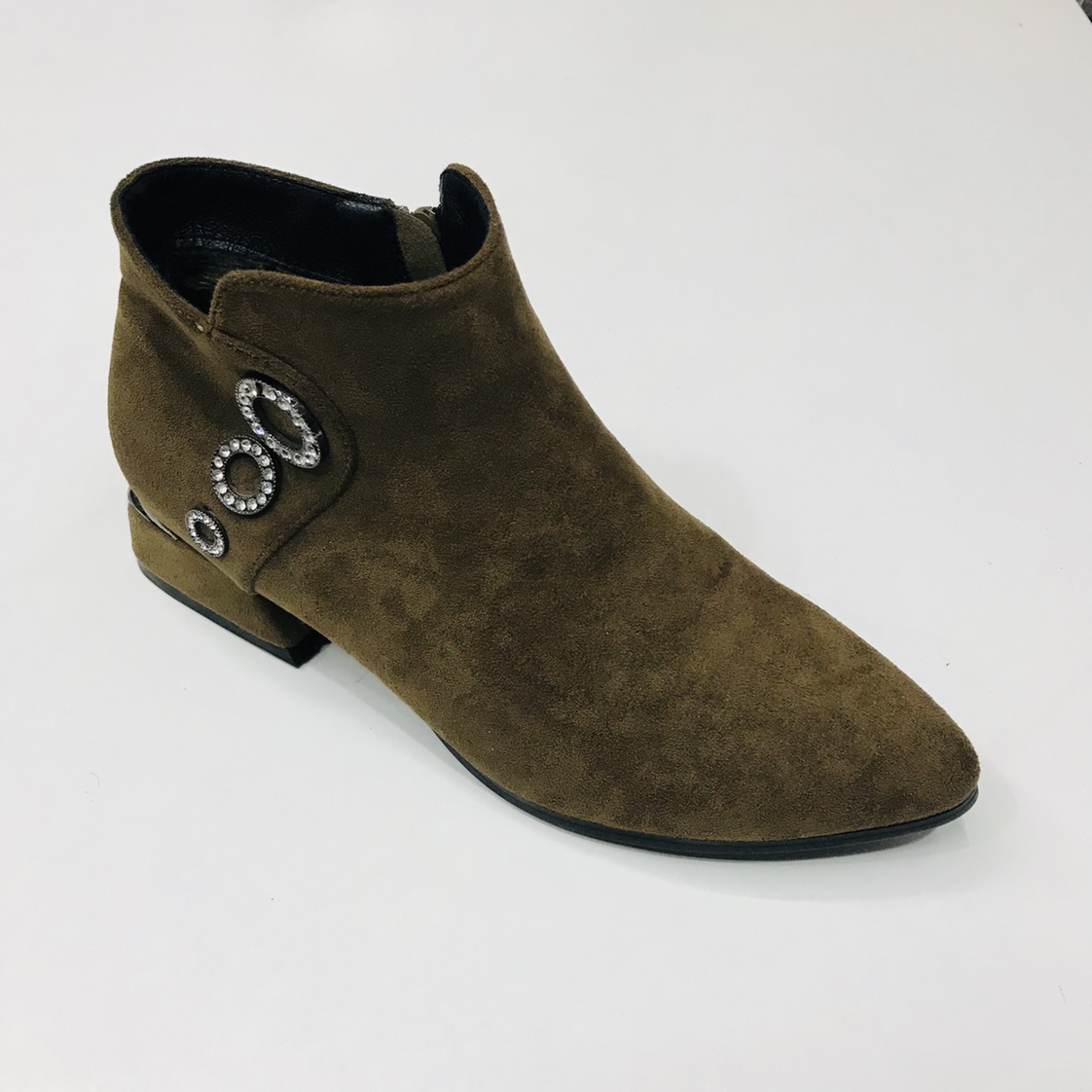 Victory Shoes Women's frosted spring and Autumn Comfortable and Versatile ankle boots