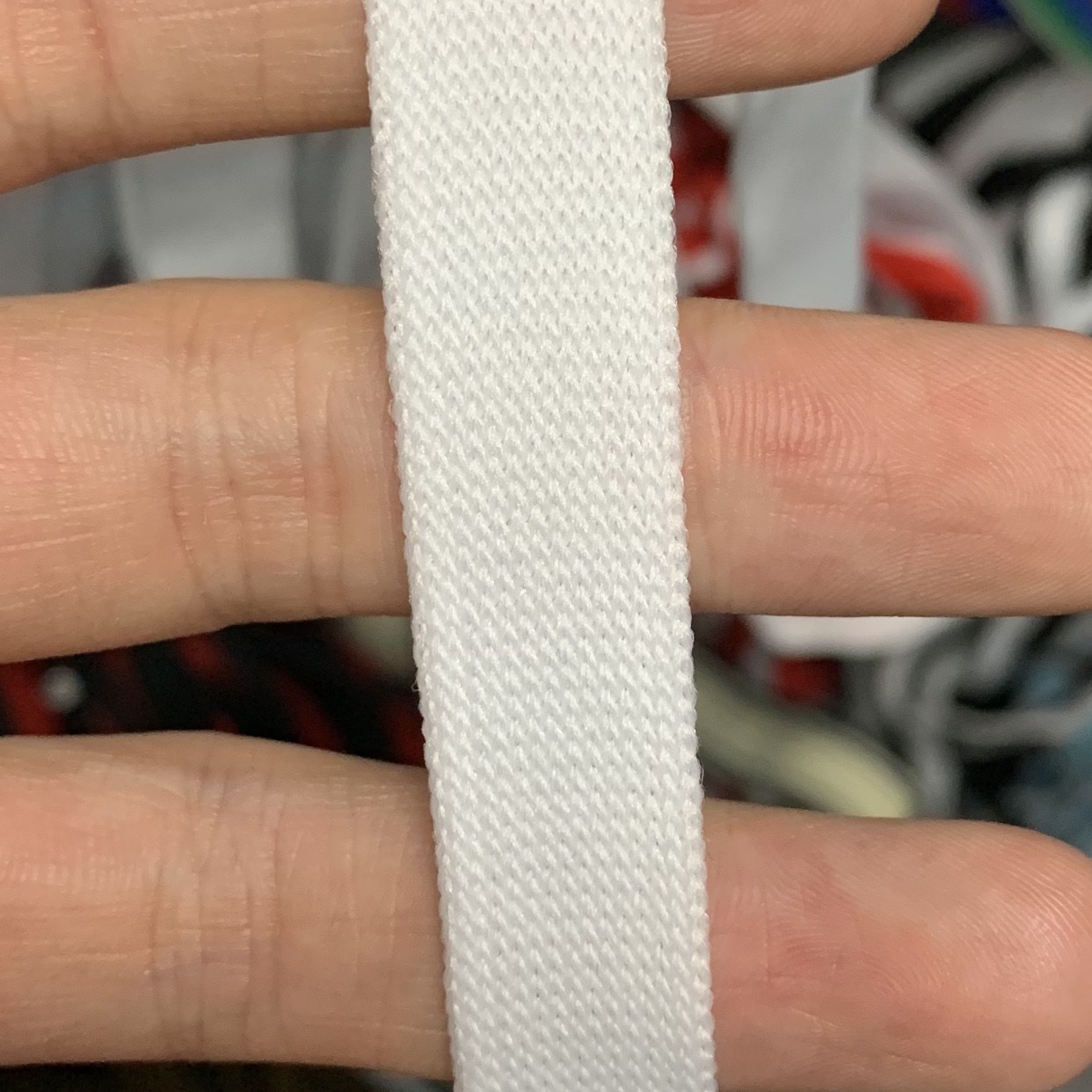 2.0白色织带（本店织带宽窄颜色皆可订做，欢迎进店选购，厂家店欢迎来样订做）