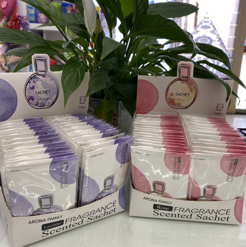 kx-112小香包/10克香包，衣柜香包32pcs每中盒，一箱1152六味可选