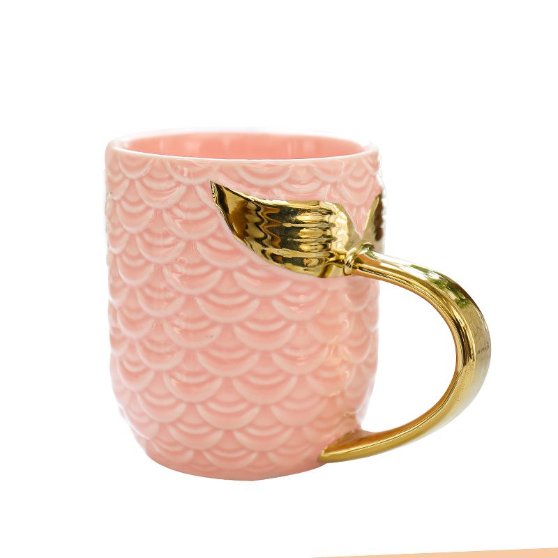 Electroplated Mermaid Ceramic Cup undefined