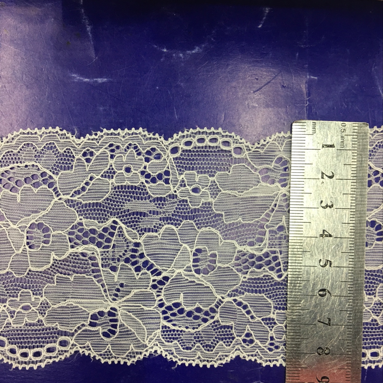 Stretch lace trim is available in stock details Picture
