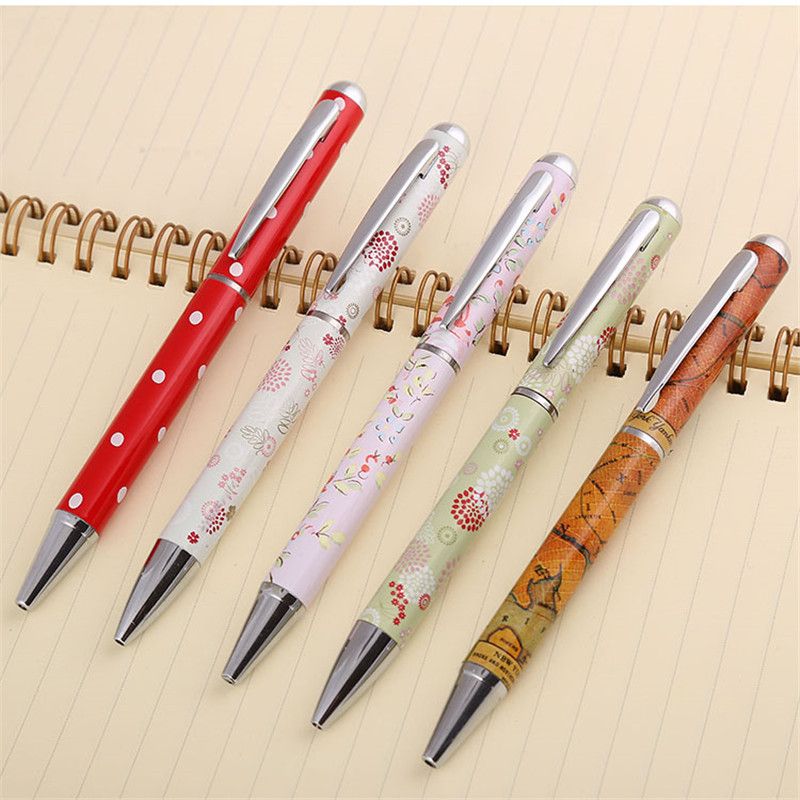 ODM and OEM customized logo advertising gifts rotary metal ballpoint pen