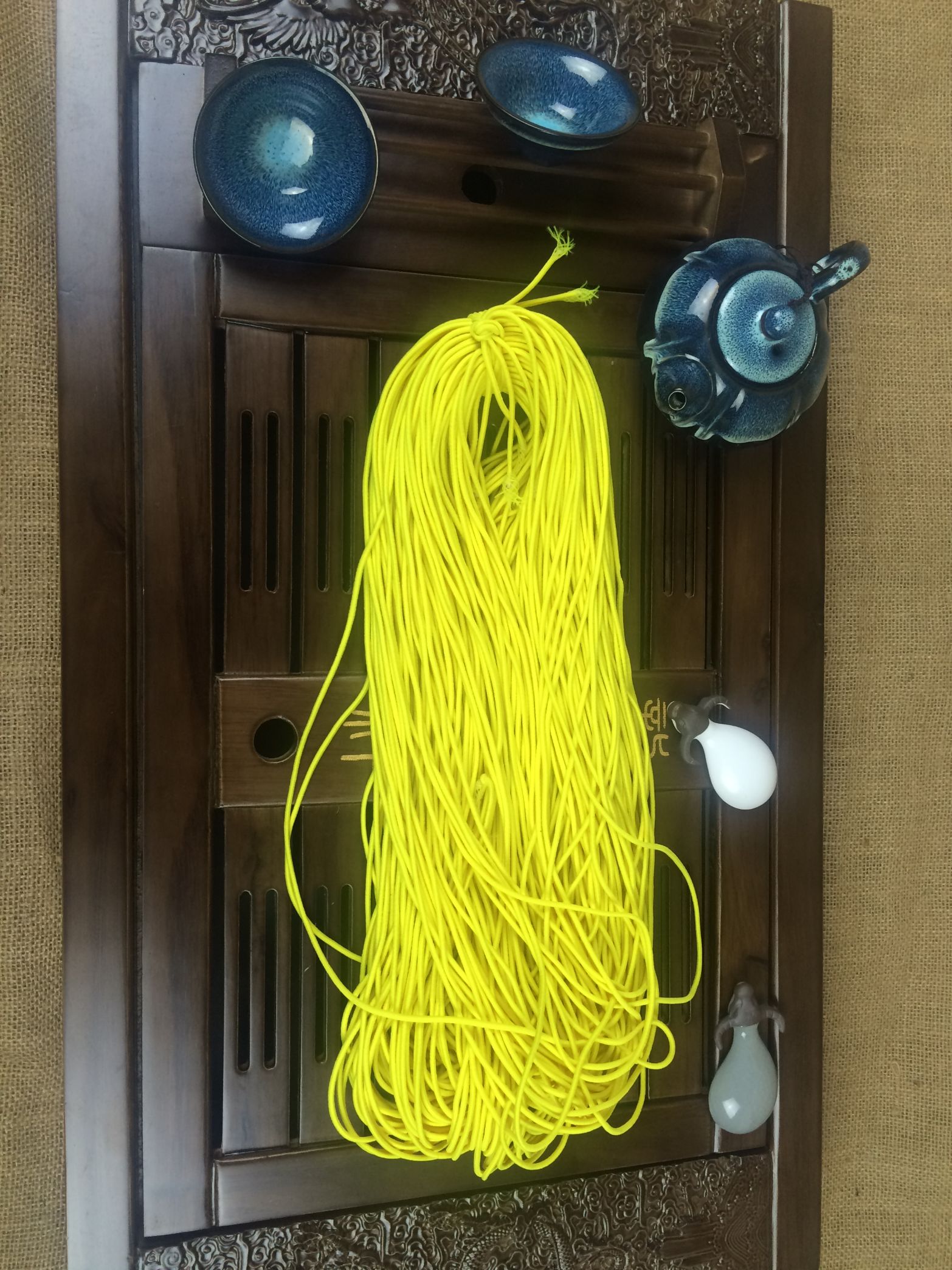 弹力绳2.5MM黄色