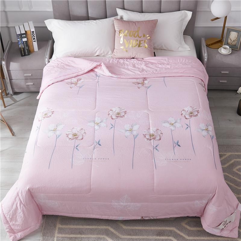 竹炭水洗棉夏被