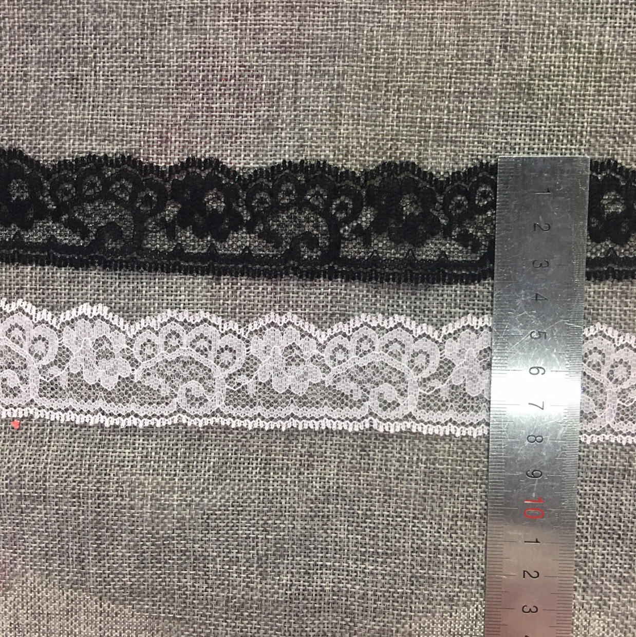 Direct sales from the manufacturer of non-elastic lace trim and available in stock