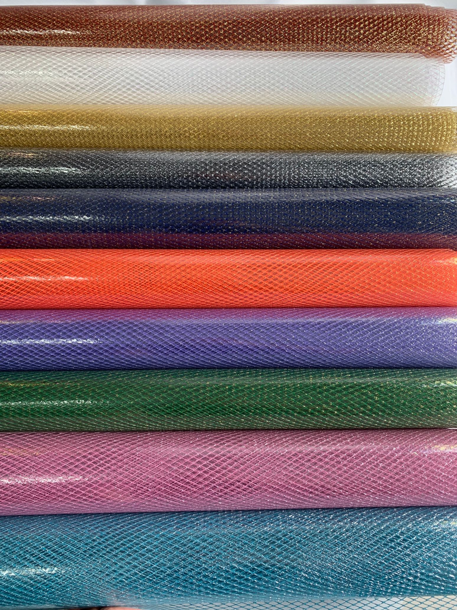 PEVA菱形夹网布化妆包 洗漱包材料膜详情图7