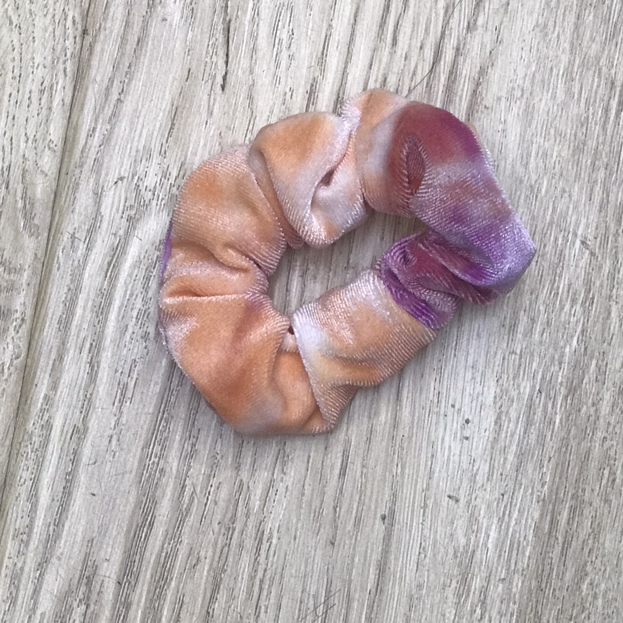 Gradient pink leather ring thumbnail