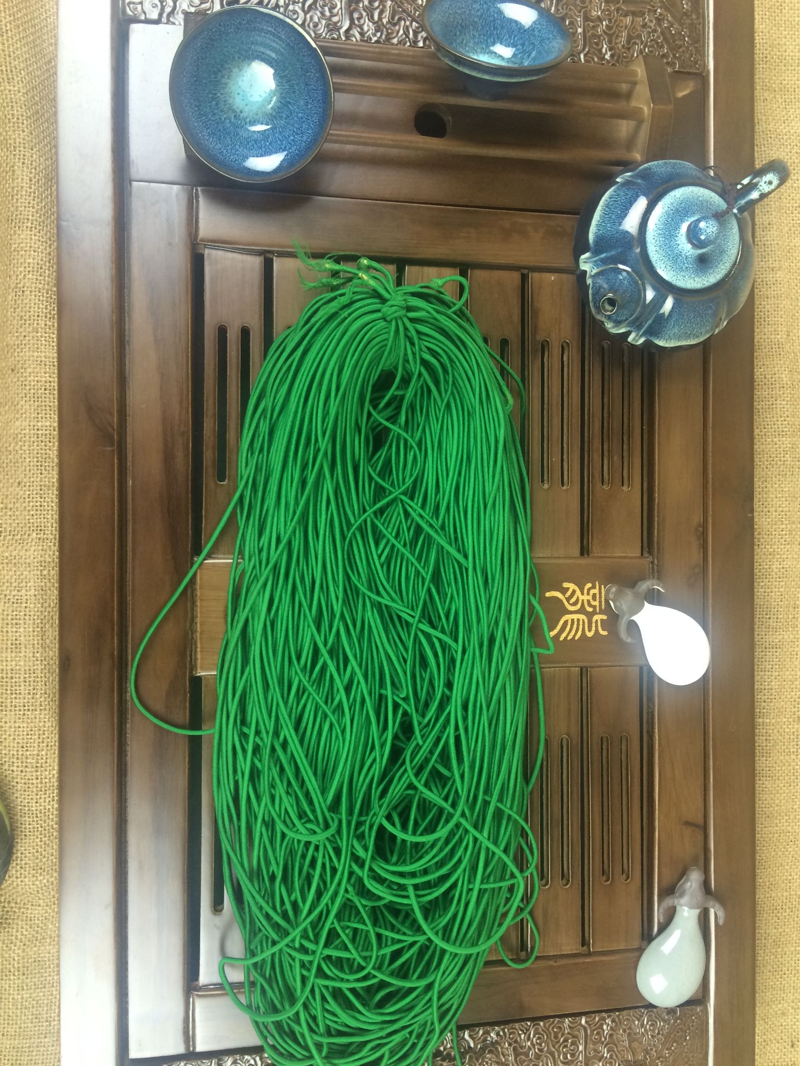 弹力绳2.5MM绿色