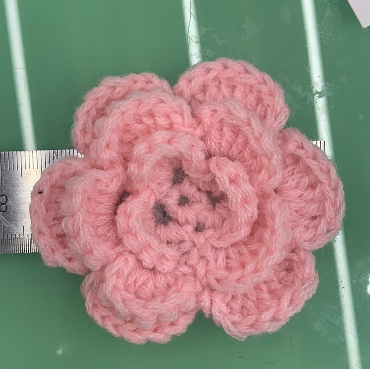 Three-layer flower