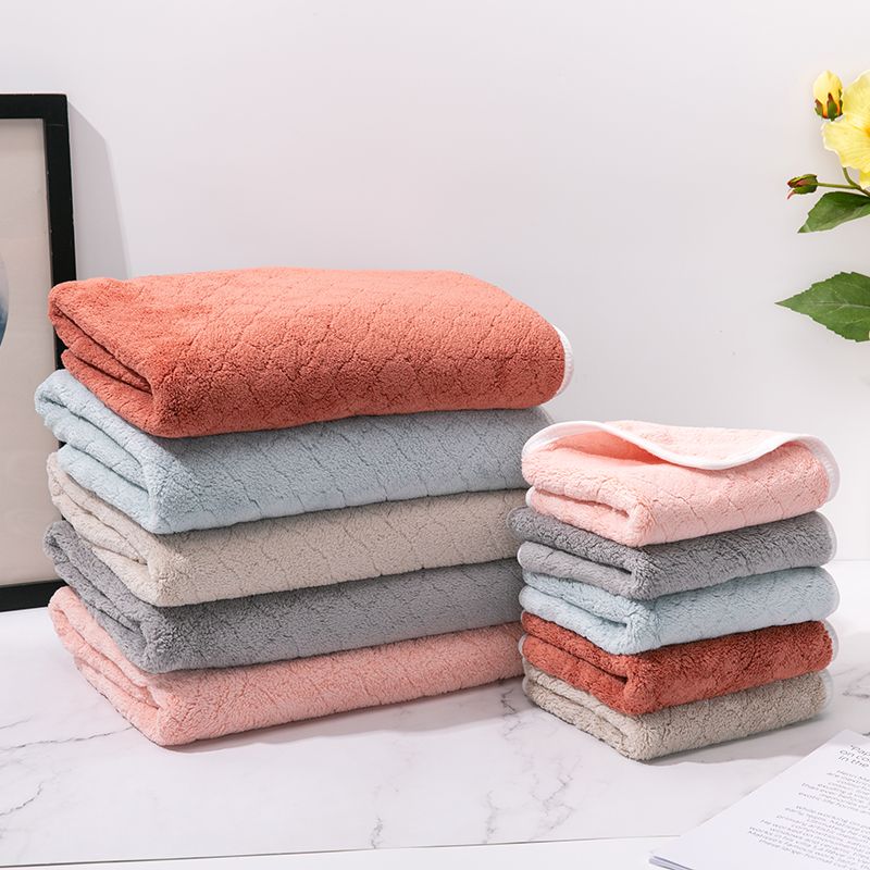 Yiwu quality products: Crystal Love Towels, Coral fleece bath towels, quick-drying bath towels, Absorbent towels, 950 detail image 6