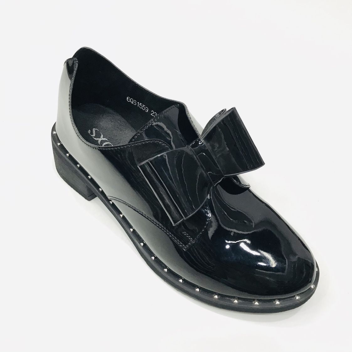 Victory Shoes Women's patent leather British-style comfortable and versatile single shoes Specification image