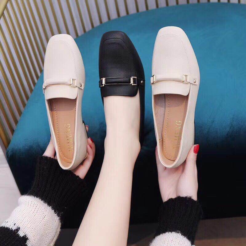 Thick Heel Soft Sole Korean Version Small Single Shoes