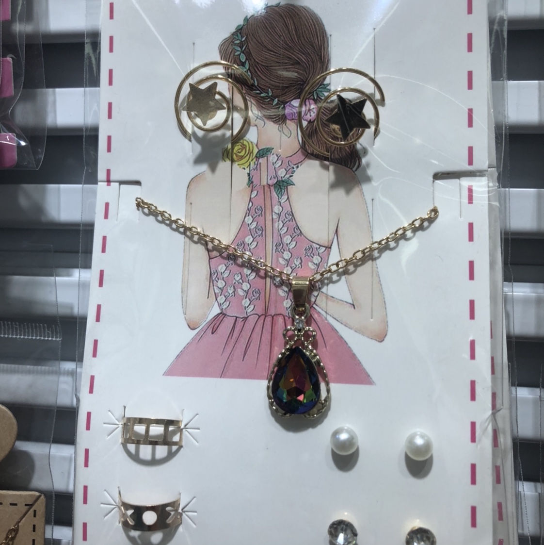 欧美外贸热销铜珠链亮片金属条多层项链女锁骨链首饰品厂家批发好看