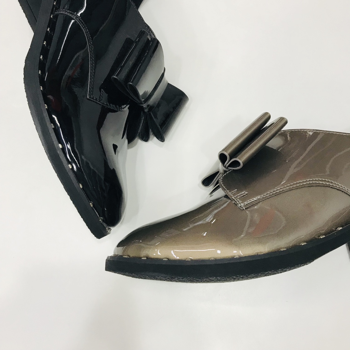 Victory Shoes Women's patent leather British-style comfortable and versatile single shoes Application Scenario