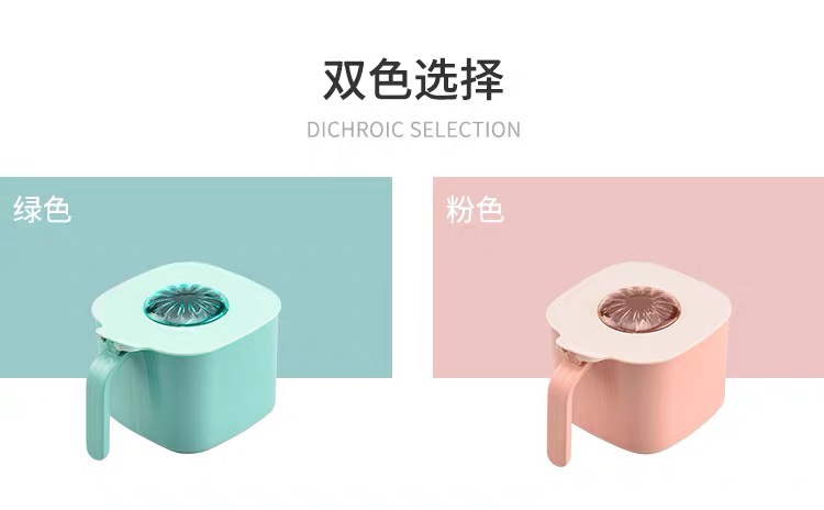 淞泰1602创意双格调味盒厨房盐糖收纳罐 家用调味料收纳盒调料瓶罐详情图7