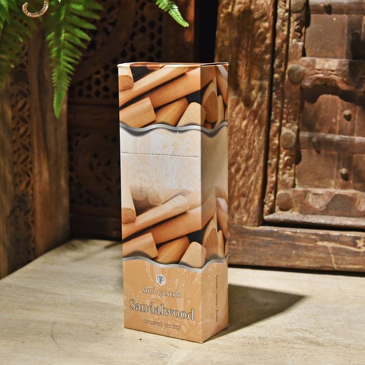 大盒ShriGanesh印度进口六棱形盒线香室内持久熏香 一大盒含6小盒详情图9