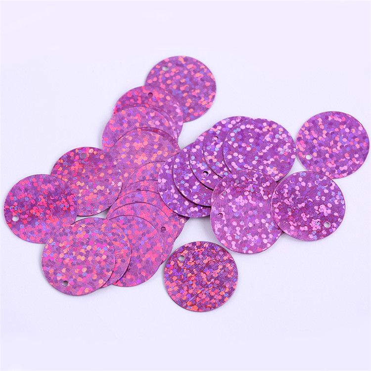 Sequins Laser High Temperature Resistant 20-50Mm Round Bag Accessories details Picture