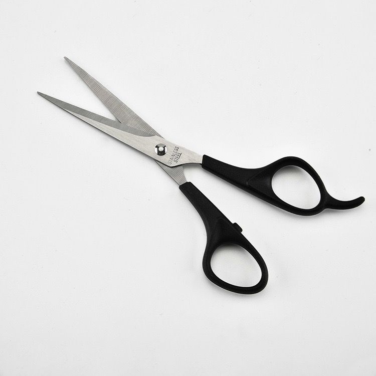 Factory direct sales support for street vending economy. High-quality flat scissors, household stainless steel flat scissors, beauty and hairdressing scissors, hairdressing scissors