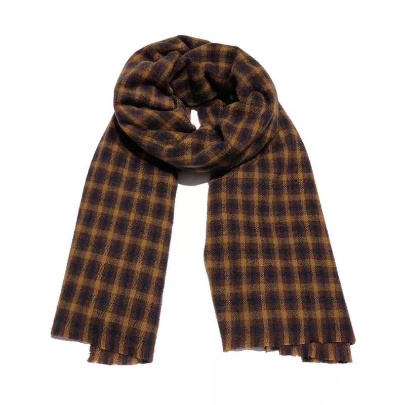 Korean version polyester short silk scarf
