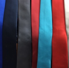 960外销单色领带新款针织领带