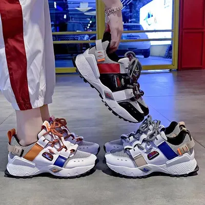 2020 summer new casual shoes running fashion net shoes -130 thumbnail