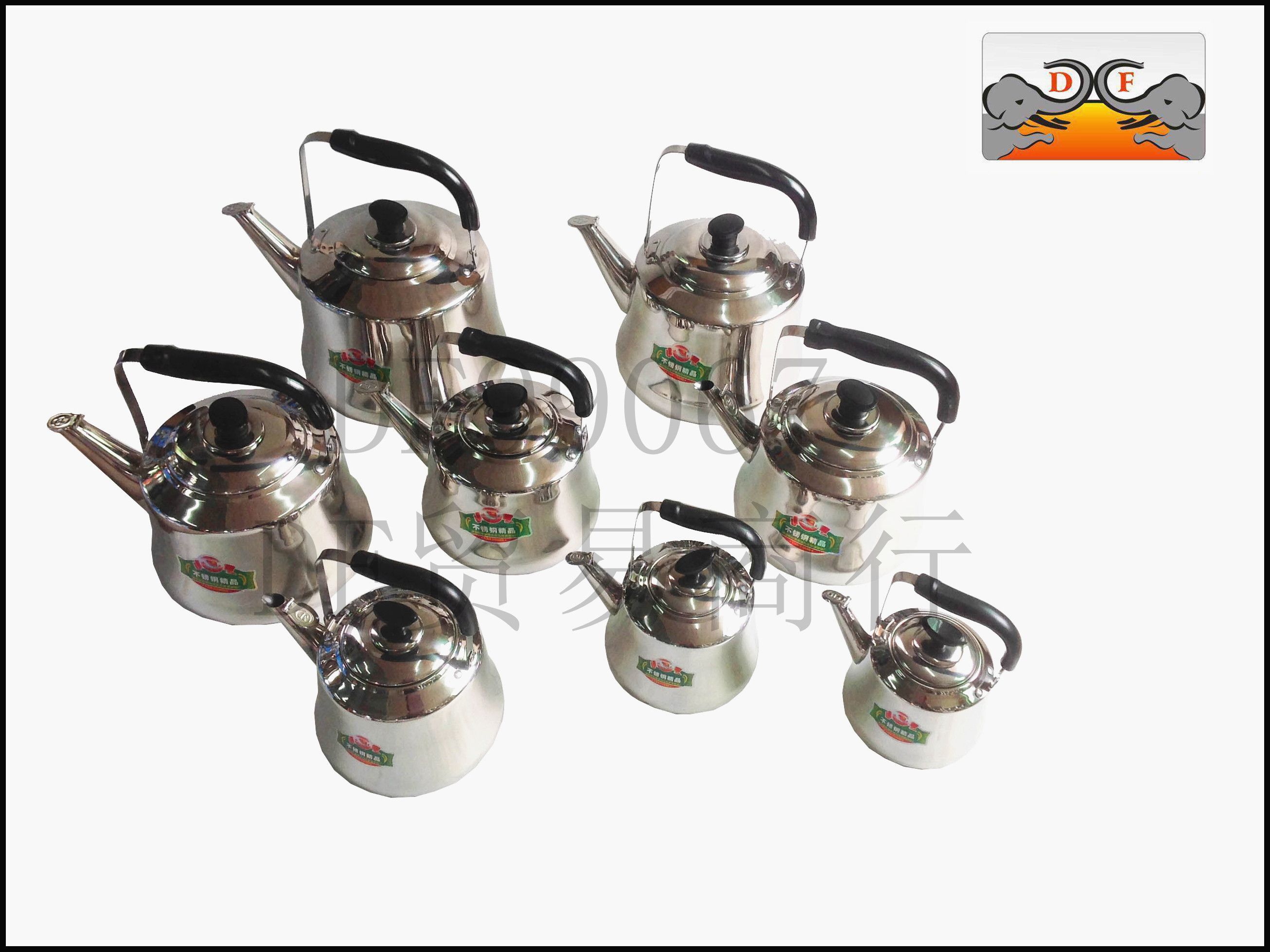 DF99067 Light classical kettle Stainless steel Classical kettle Gas stove teapot Classical stainless steel kettle wholesale household commercial siren DF TRDING HOUSE