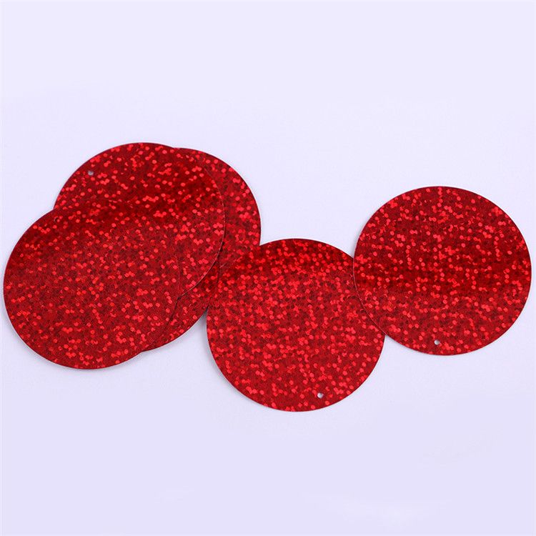 Sequins Laser High Temperature Resistant 20-50Mm Round Bag Accessories