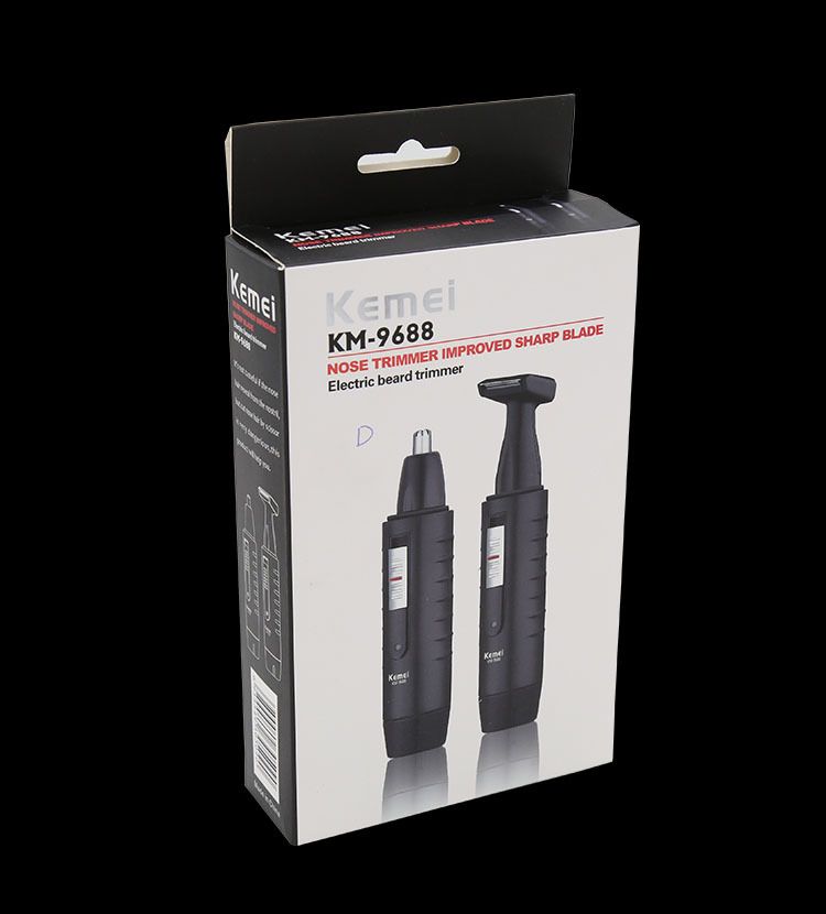 科美鼻毛器KEMEI KM-9688 理发器鼻毛器2合1电动鼻毛器修剪器详情图8