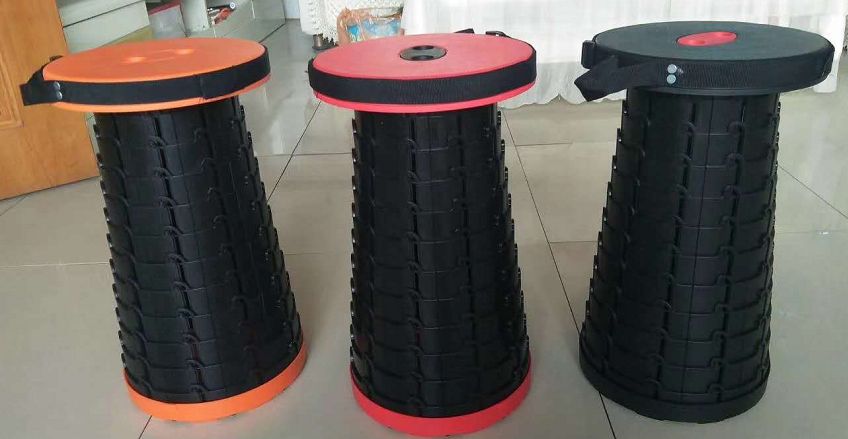 塑料收纳凳 户外简易 结实 塑料伸缩凳   方便携带塑料凳