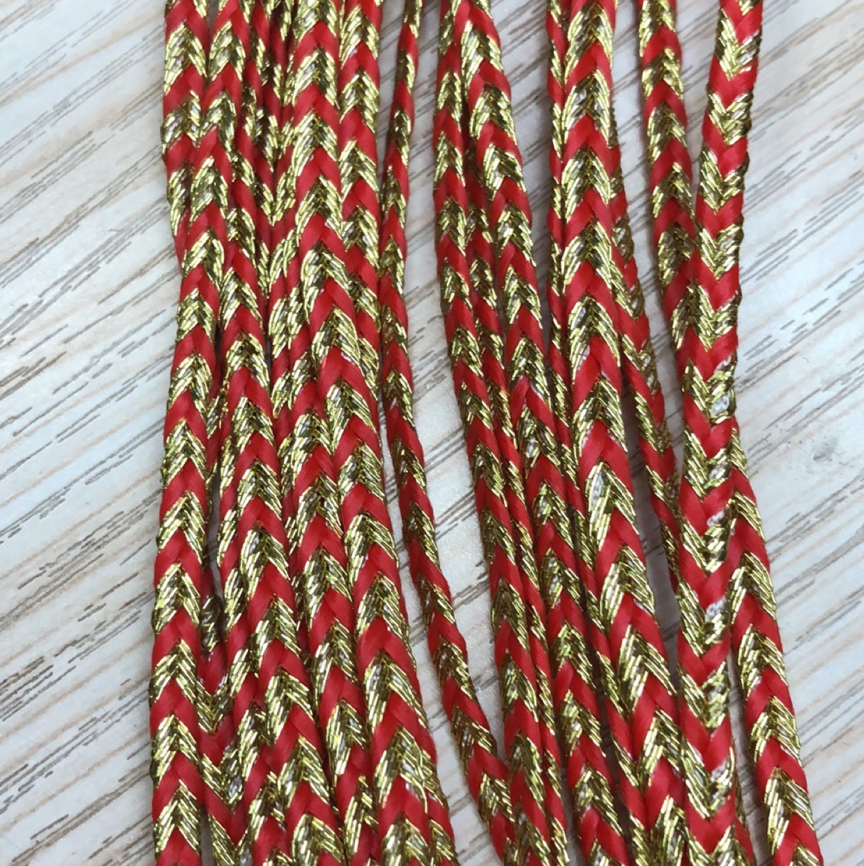 Colored Gold Ribbon