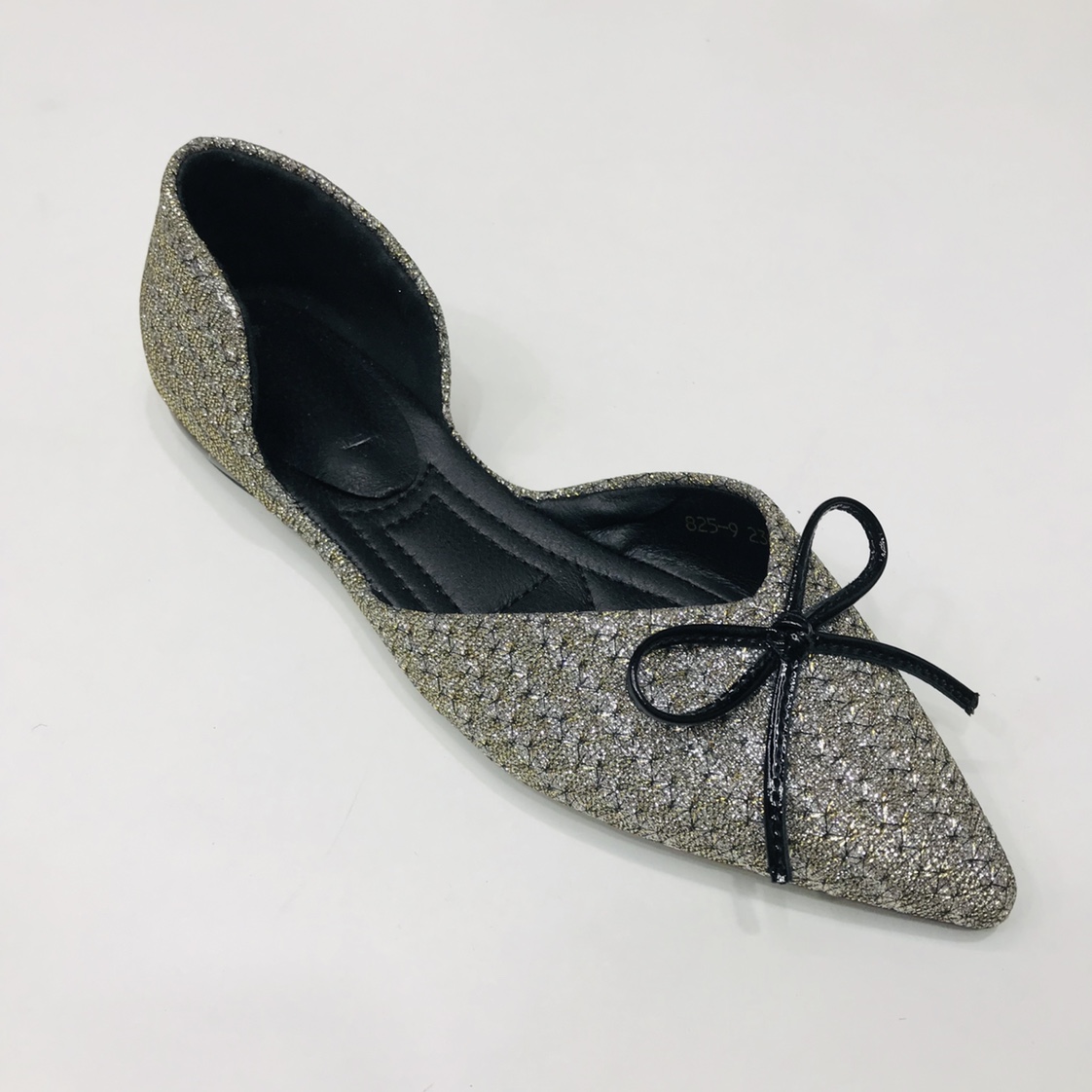 Victory Shoes Women's gold and Silver flat Comfortable Soft floor Single shoes Specification image