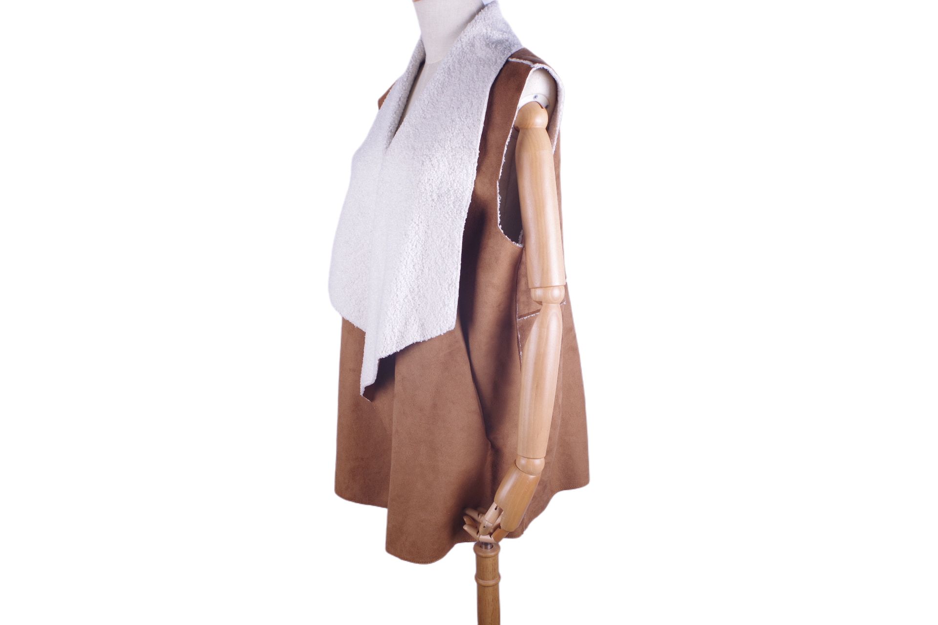 Winter Suede Compound Vest Granular Casual Women's Vest Imitation Fur Vest Item Picture