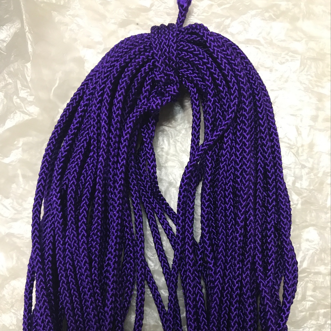 紫色人造丝