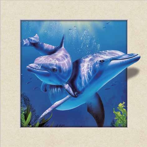 Factory Direct Hd 3D Painting 5D 3D Painting Pet Sticker 40X40cm details Picture