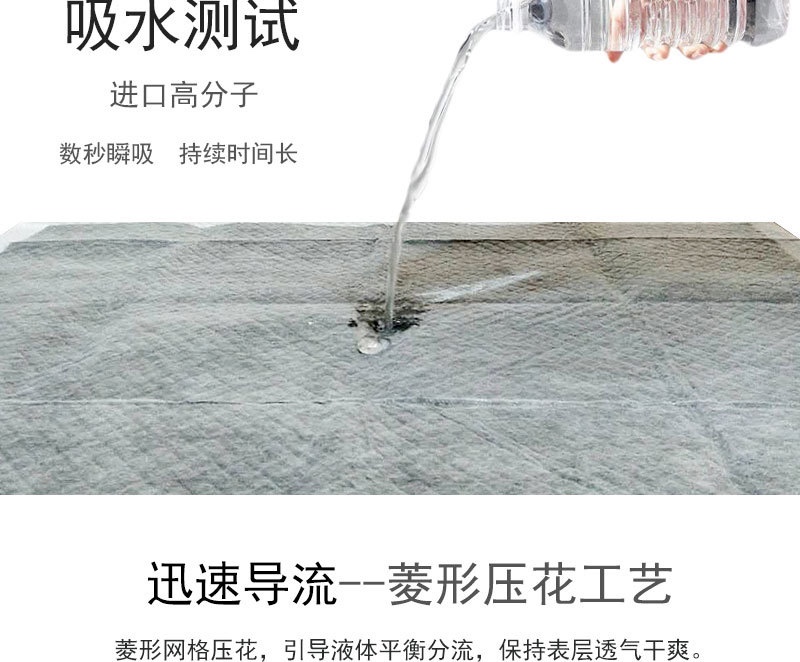 狗狗尿垫加厚除臭100片竹炭吸水垫狗尿布尿片宠物卫生垫尿不湿详情图7