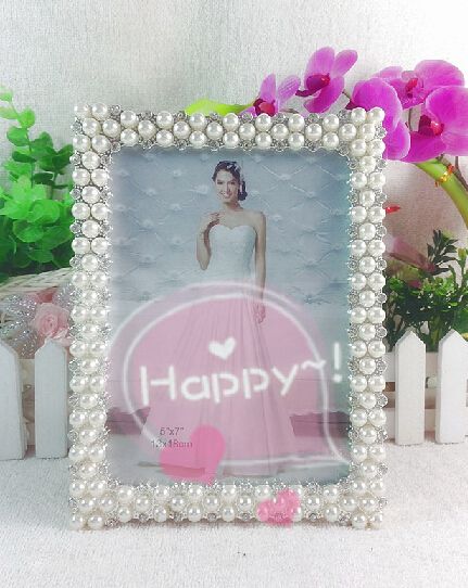 创意现代简约婚纱照相框摆台6寸710寸情侣照片框全家福照结婚照框详情图1