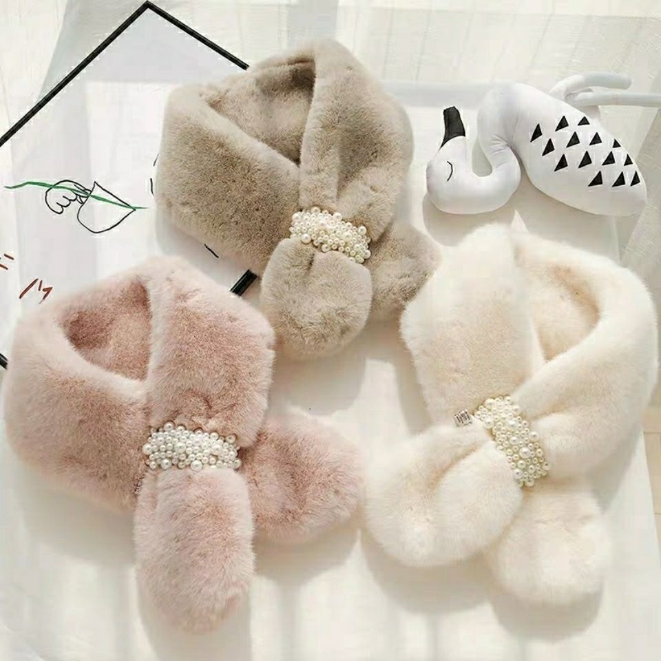 Japan And South Korea The Latest Fashion Anti-Fur Scarf Fashion Everything Application Scenario