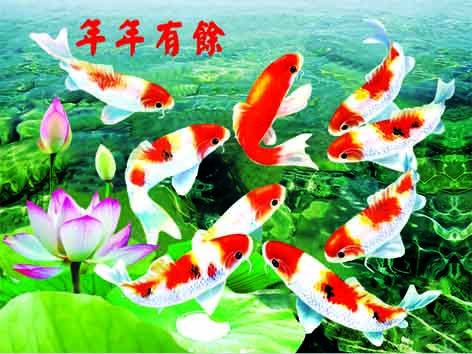 Manufacturers Direct Sales Hd 5Dpet Sticker Three-Dimensional Painting Decorative Painting Three-Dimensional Painting 30X40cm