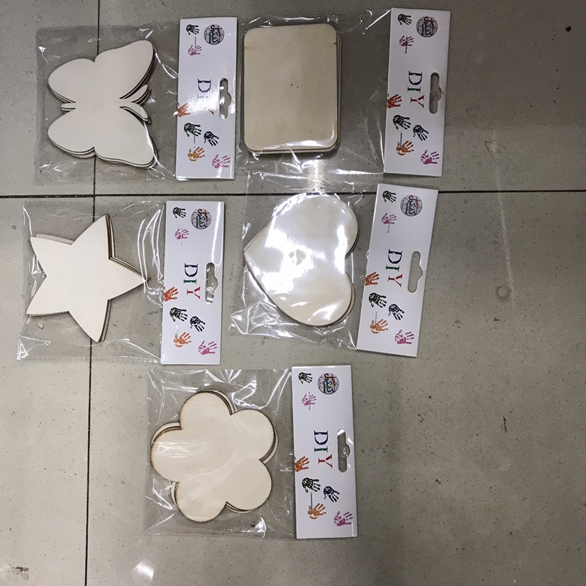 原色木片，手工diy木片