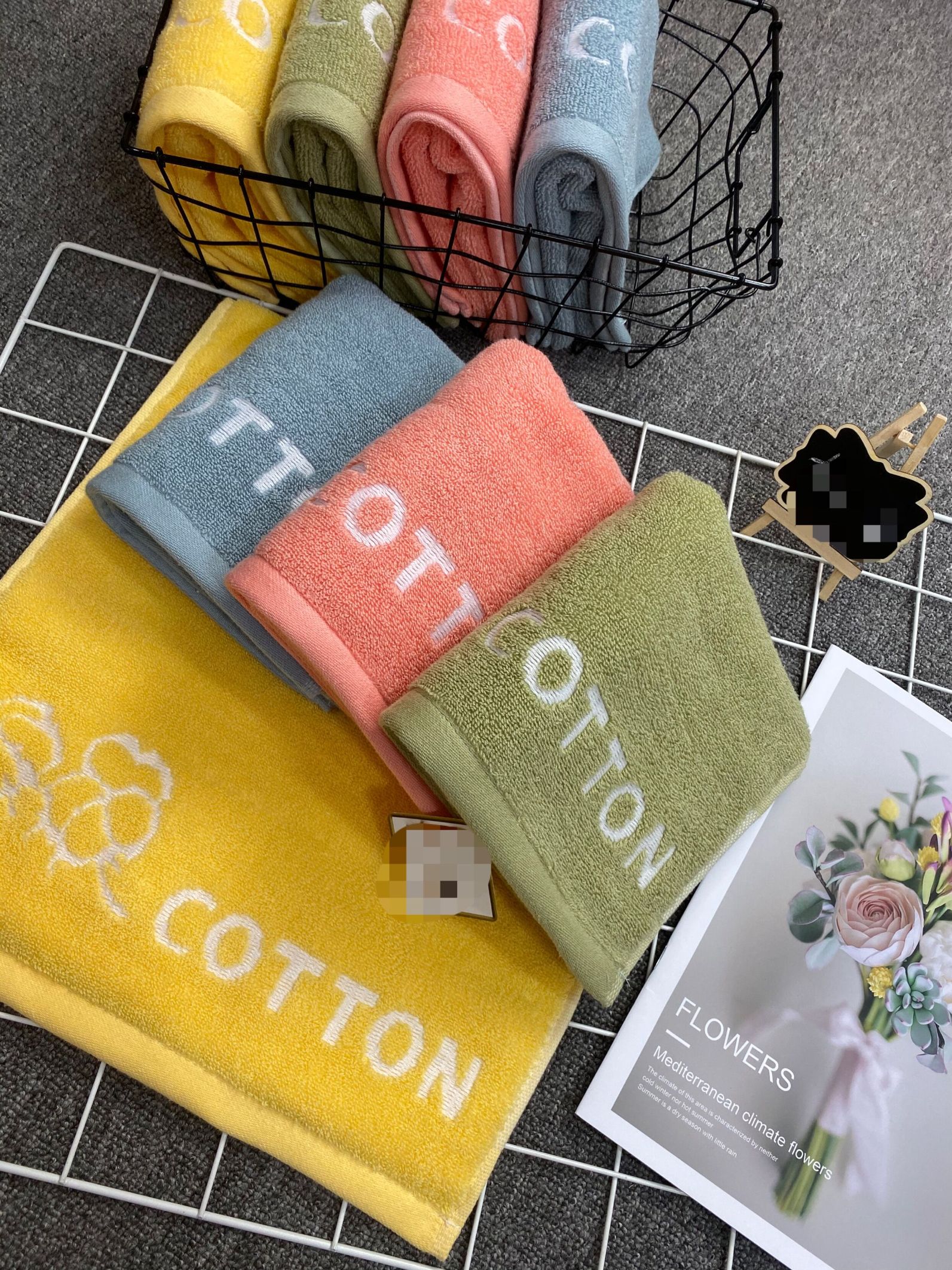 Shanghai Tinglong home textile super cost-effective pure cotton absorbent thick towel thumbnail