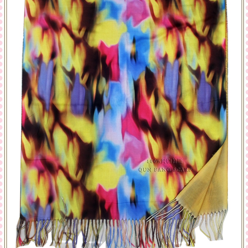 数码印花一花六色幻觉视界