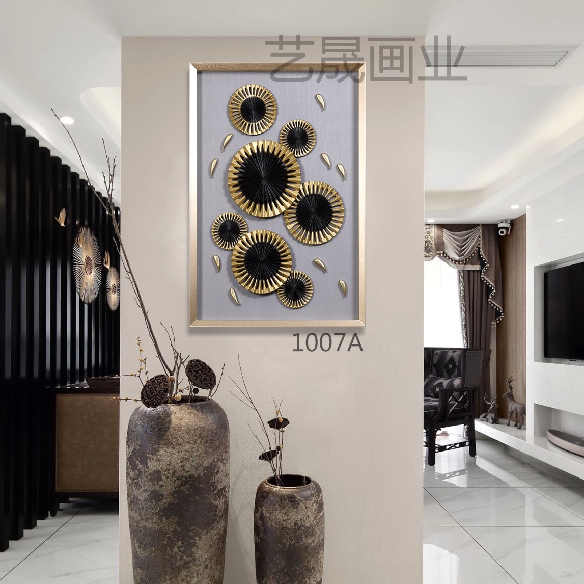 Explosive porch painting wood carving painting decorative painting hanging painting crafts